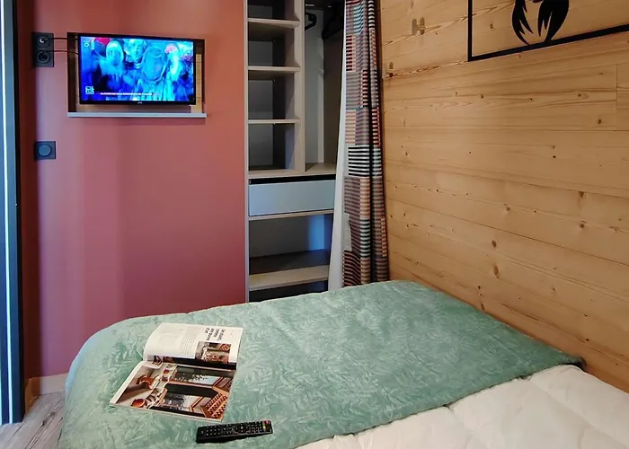 公寓 Cosy 6 Pers. Skis Aux Pieds, Balcon, 2 Ch. A - Fr-1-545-45 瓦托伦斯