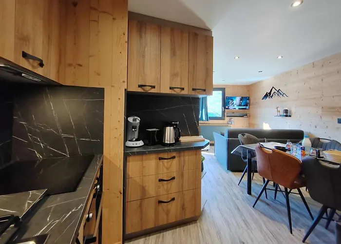 公寓 Cosy 6 Pers. Skis Aux Pieds, Balcon, 2 Ch. A - Fr-1-545-45